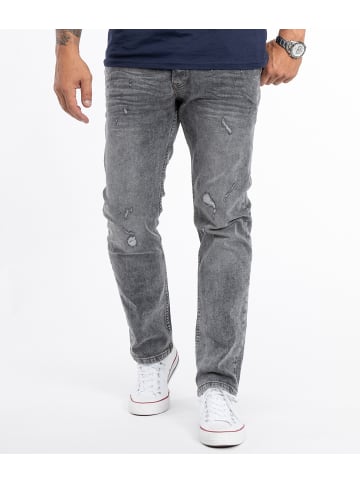 Rock Creek Jeans Straight Cut in Dunkelgrau