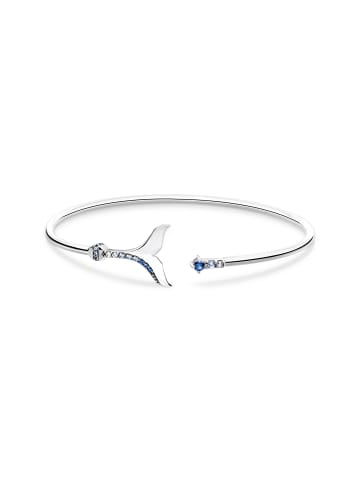 Thomas Sabo Armreif [Schmal] in silber, blau, weiß