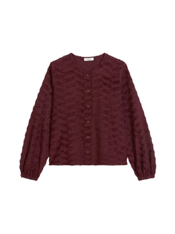 Marc O'Polo DENIM Bluse relaxed in Dark Maroon