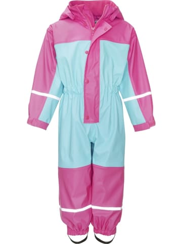 Playshoes Outdoor Overall "Overall Basic mit Fleecefutter" in Türkis