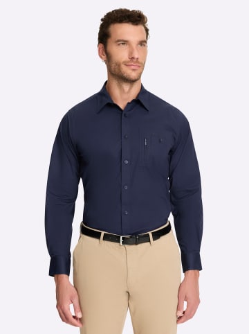 WITT WEIDEN Langarmhemd in marine