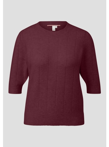 QS Strickpullover in 39W0_bordeaux