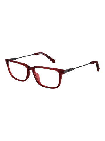 Timberland Männer Optische Fassungen Rechtwinklig Rot