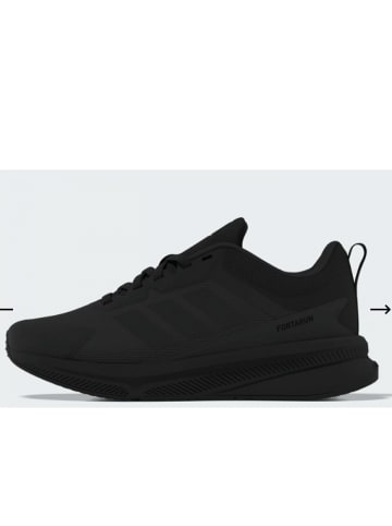 adidas Sneaker Forta Run in Schwarz
