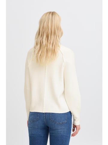 ICHI Strickpullover IHBALLIA Loose fit in Cloud Dancer