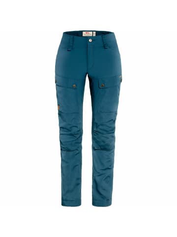 FJÄLLRÄVEN Keb Trousers Curved in Indigo