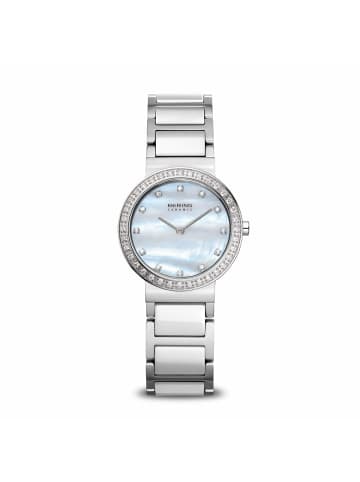 Bering Quarzuhr für Damen in silber
