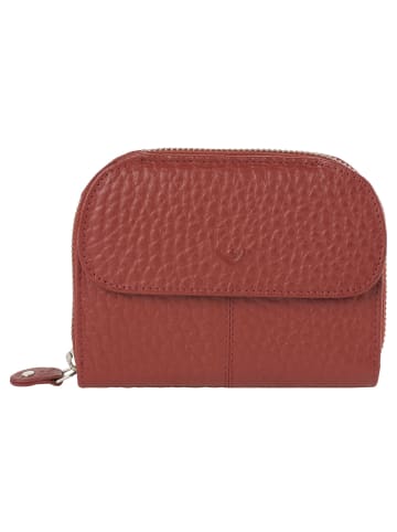 VLD VOi Leather Design Hirsch Randa Geldbörse Leder 13 cm in granat