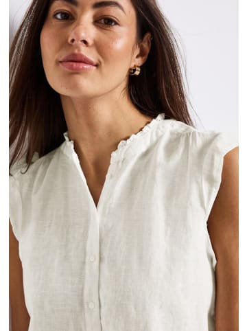 Street One Halbarmbluse in off white