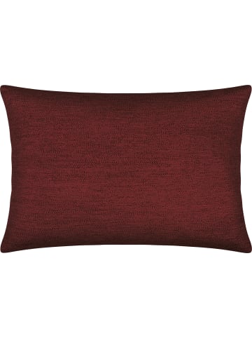 Erwin Müller Jacquard Kissenhülle York in dunkelrot