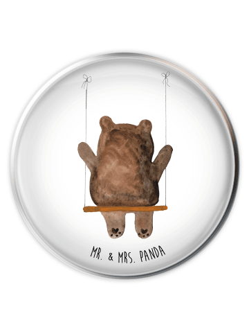 Mr. & Mrs. Panda Abflussstopfen Bär Schaukel ohne Spruch in Weiß