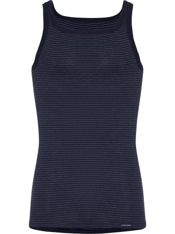 Con-ta Baumwolle, Feinripp Unterhemd in marine