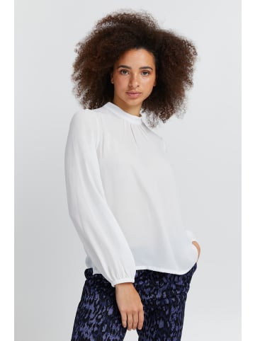 ICHI IHCELLANI LS Regular fit in Cloud Dancer