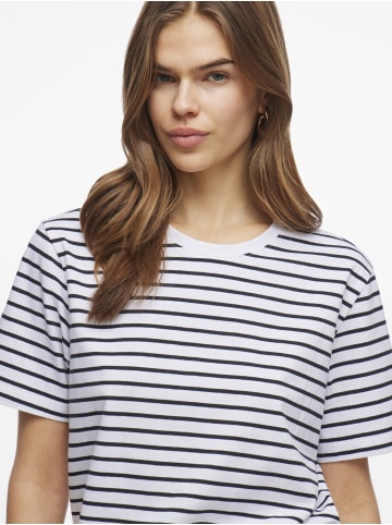 Vila T-Shirt VINora in weiß schwarz