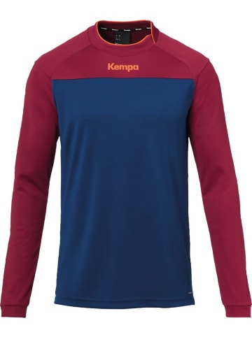 Kempa Longsleeve "Prime Langarmshirt" in Blau