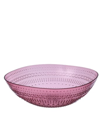 MARELIDA Schüssel Schale Boho aus Kunststoff D: 25cm 2,3l in pink