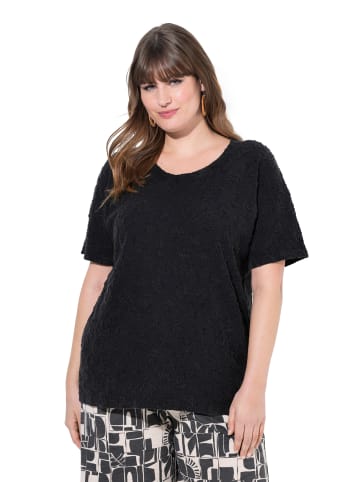 Ulla Popken Shirt in schwarz