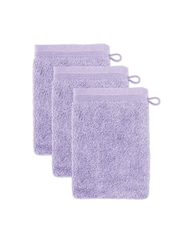 Möve Waschhandschuh Superwuschel 3er-Pack in lilac