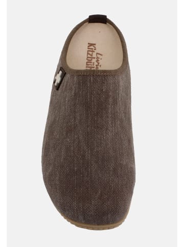 Living Kitzbühel Pantoffeln Jute Cotton Gipfelkreuz in Wood