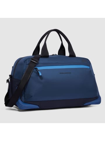 Piquadro Corner 2.0 Weekender Reisetasche 52 cm in blue