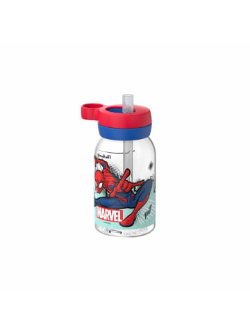 Trinkflasche mit Trinkhalm Campus in Spiderman 450 ml