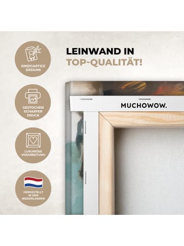 MuchoWow Leinwand bilder Abstraktes Porträt (BxH)