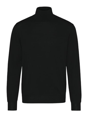 DIGEL Rollkragenpullover für Herren in schwarz