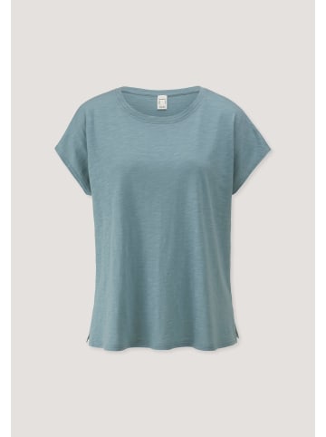Hessnatur Hessnatur Schlafshirt PURE BALANCE Oversize aus Bio-Baumwolle und TENCEL™ Modal in sturmblau