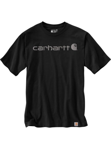 CARHARTT  T-Shirt "Dearborn Relaxed Logo T-Shirt" in Schwarz