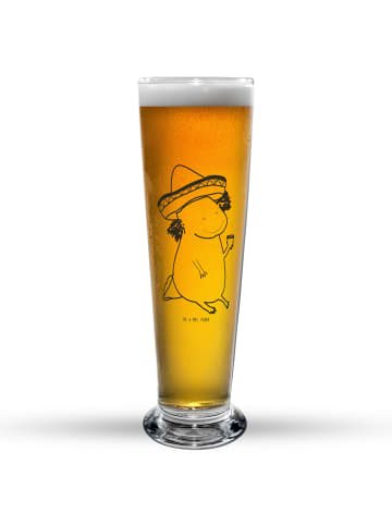 Mr. & Mrs. Panda Bierglas Axolotl Tequila ohne Spruch in Transparent