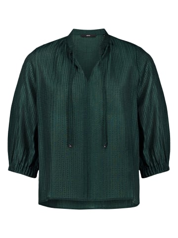 Zero  Tunika-Bluse mit Struktur in Green Forest