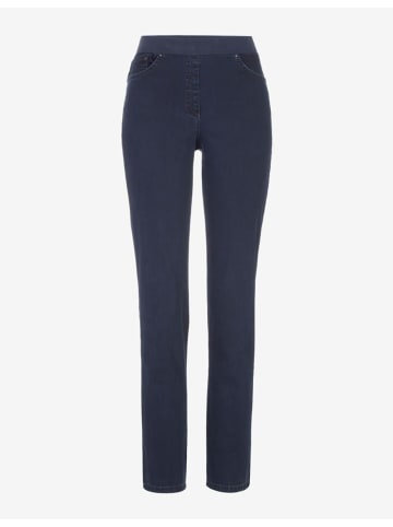 Raphaela by Brax Slim Fit Damenhose mit hoher Taille in Dark Blue