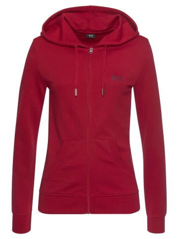 H.I.S Kapuzensweatjacke in rot