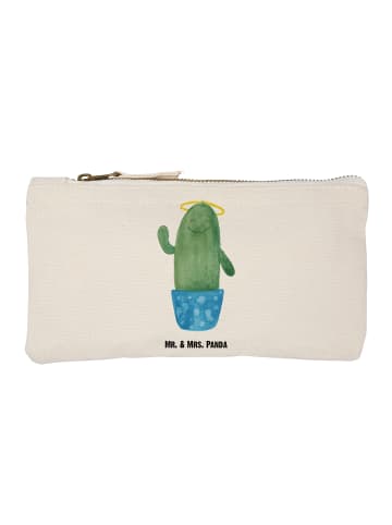 Mr. & Mrs. Panda Schminktasche Kaktus Heilig ohne Spruch in Weiß
