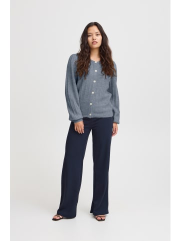 ICHI IHKamara loose fit in Blue Mirage