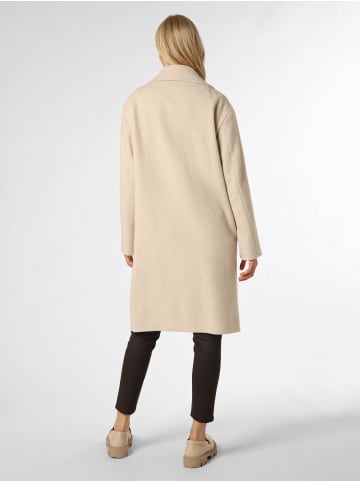 Fuchs Schmitt Mantel in beige weiß - 0001