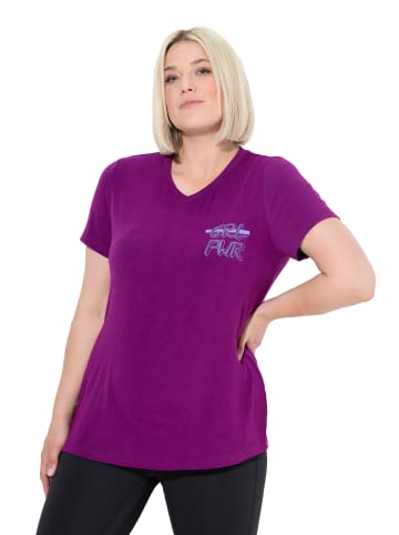 Ulla Popken Shirt in helle pflaume