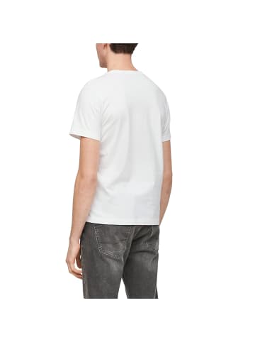 s.Oliver T-Shirt 1er Pack in Weiß
