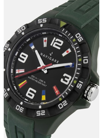 Navigare Uhr in BLACK