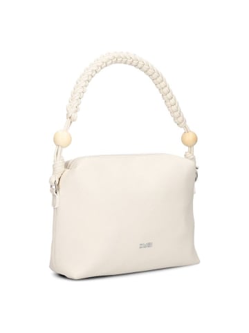 Zwei Perla Schultertasche 27 cm in off white