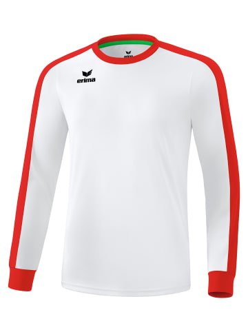 erima Kinder Retro Star Trikot langarm in weiß/rot