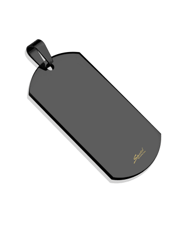 Bungsa DogTag in Schwarz