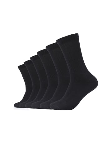 S. Oliver Tennissocken 6er Pack essentials in Schwarz