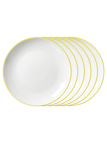 Ritzenhoff & Breker 6er Set Dessertteller Adela in ø 20,5 cm in gelb
