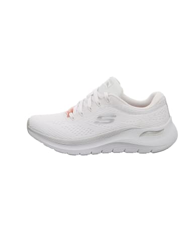 Skechers Sneaker ARCH FIT 2.0 - GLOW THE DISTANCE in white/silver