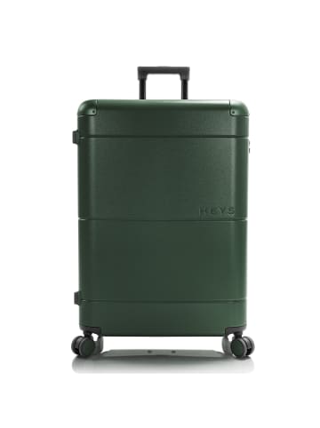Heys Zen 4 Rollen Trolley L 76 cm mit Dehnfalte in green
