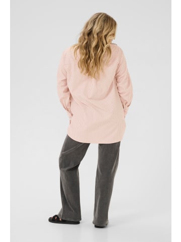 KAFFE curve Langarm - Hemd KCvicta Loose fit in Lotus Stripe