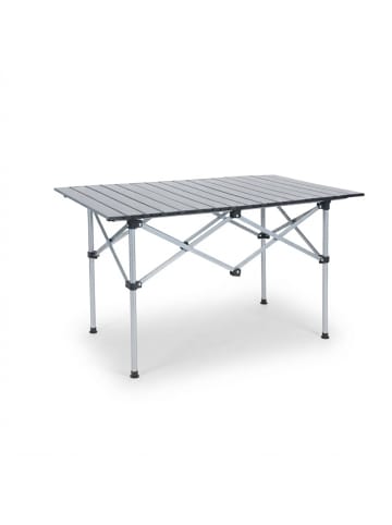 relaxdays Campingtisch in Silber - (B)95 x (H)53 x (T)55 cm