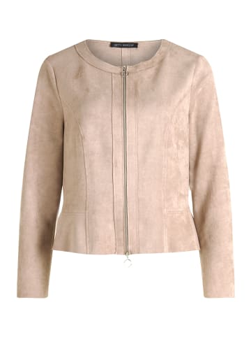 Betty Barclay Blazer-Jacke mit Reißverschluss in Powder Pearl