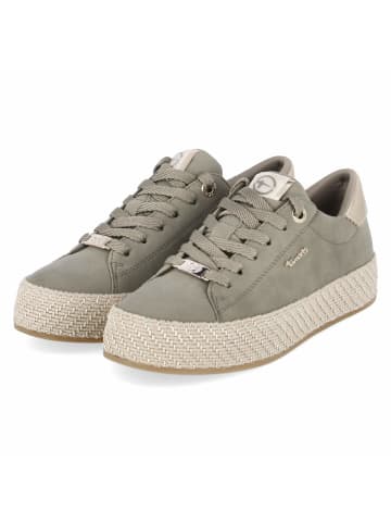Tamaris Schnürhalbschuh in grün